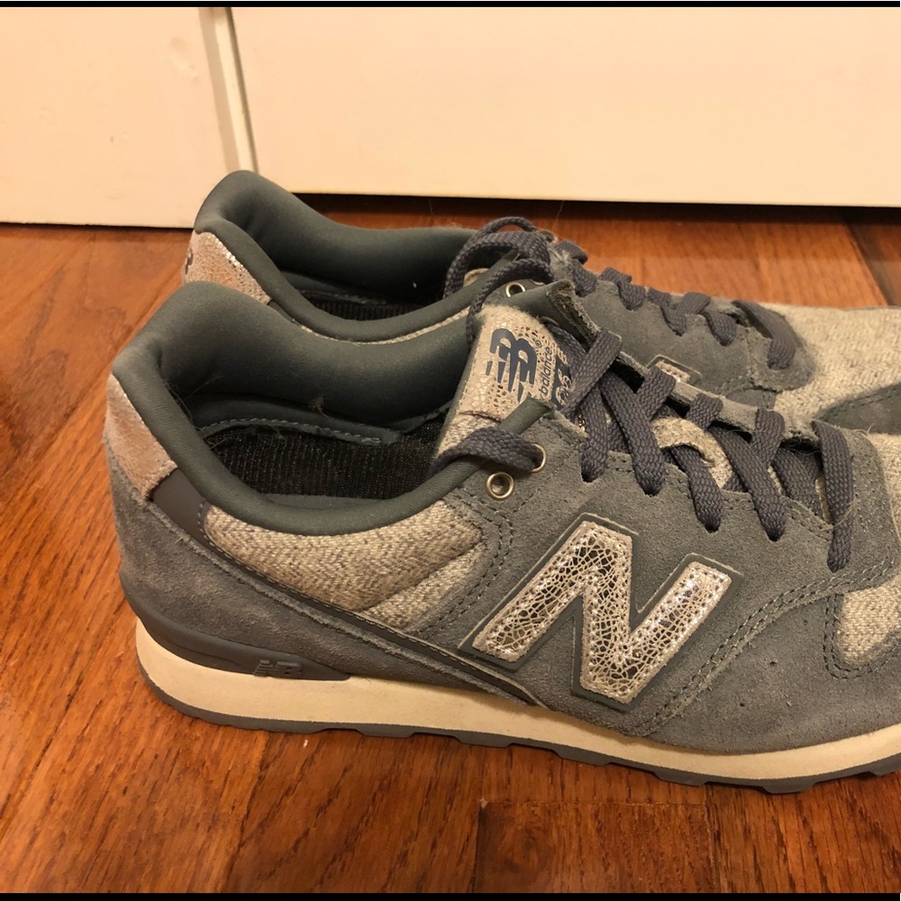 Grey Suede New Balance Sneakers